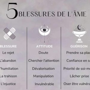 Les 5 Blessures de l'âme